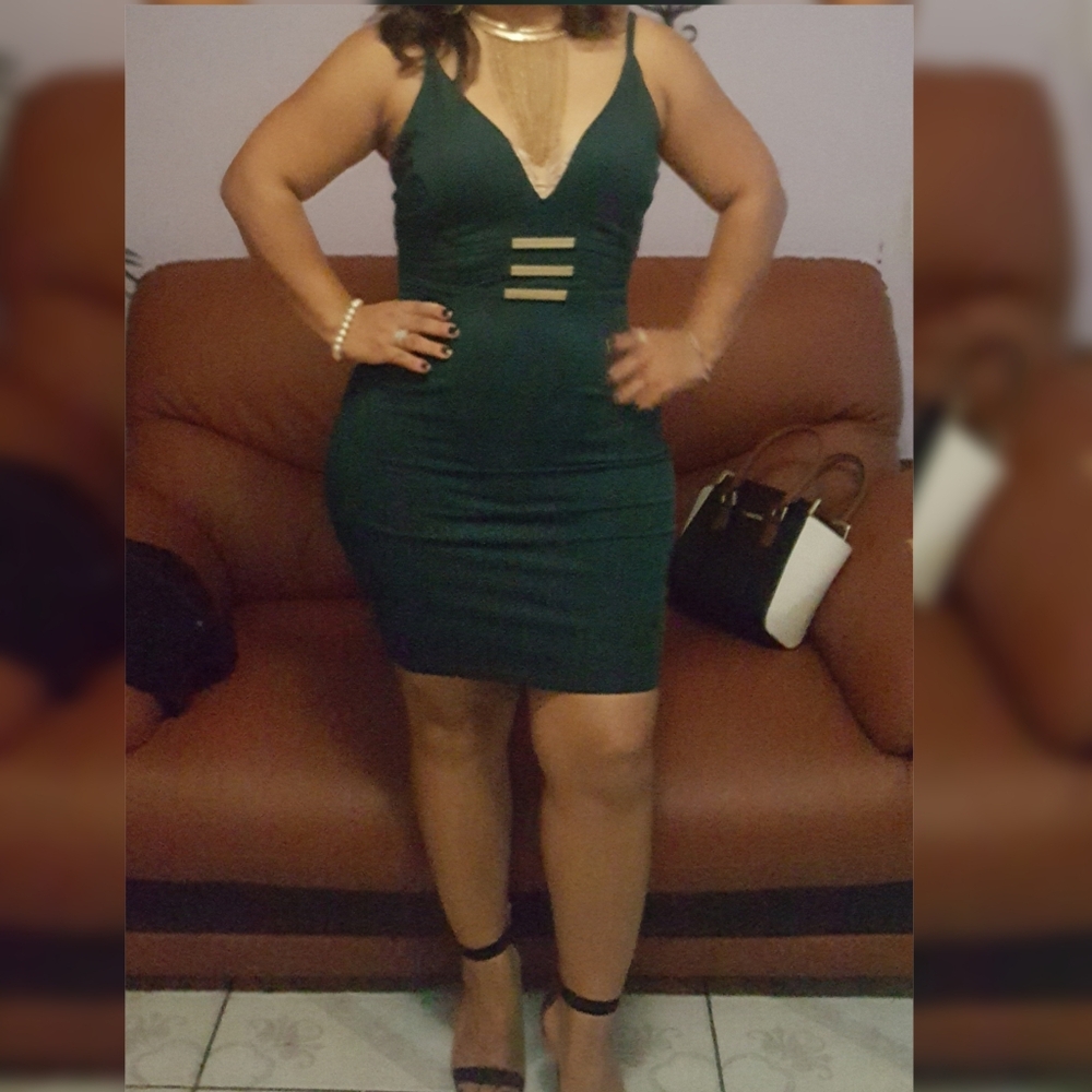 Papaya  Dark Teal Dress - Picture 11 of 12